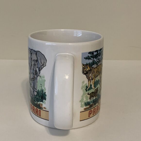 Vintage Parc Safari Coffee Mug Quebec Canada Safari Park 10 Ounce - Picture 4 of 8